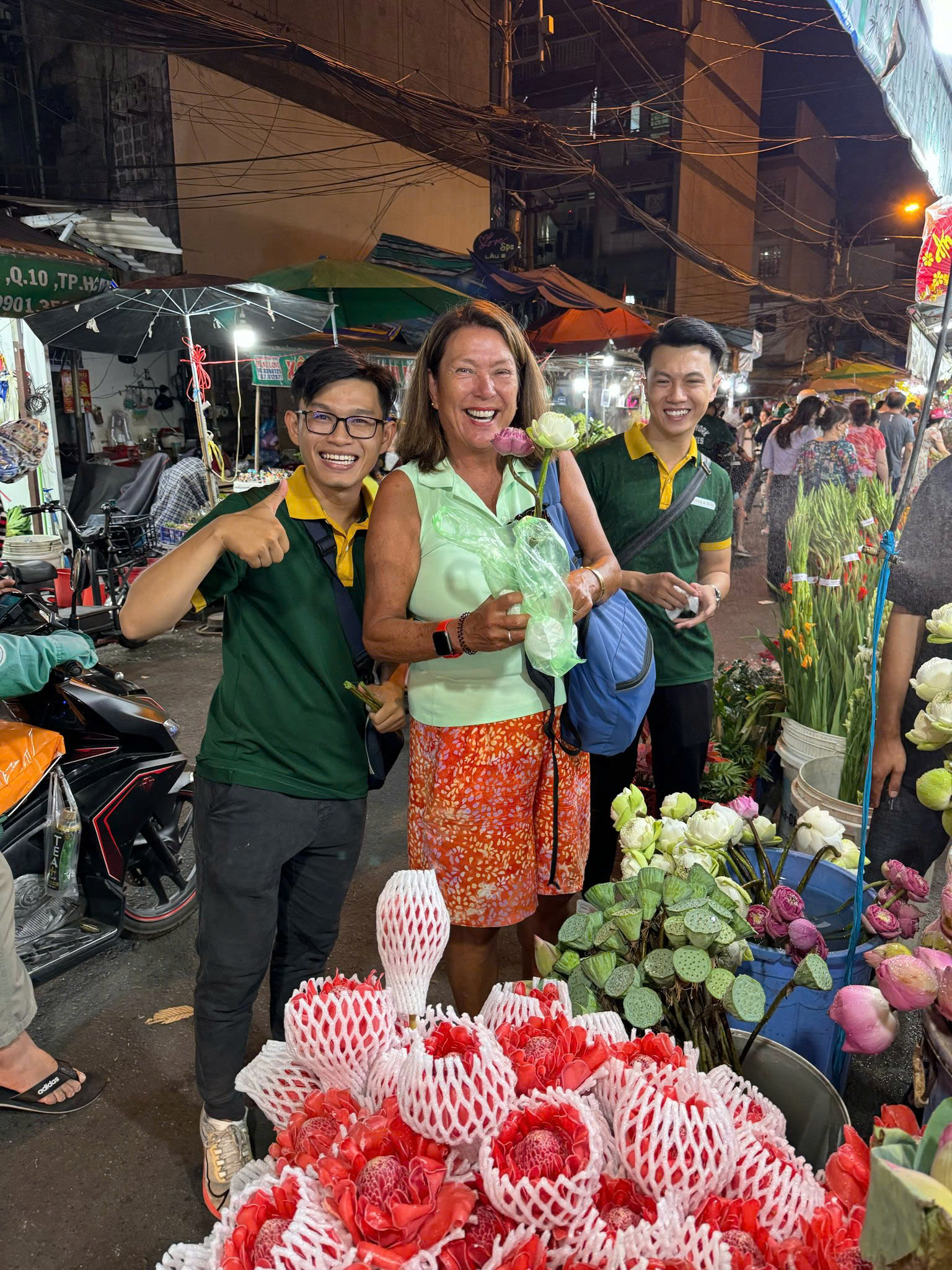 A wide variety of flowers to pick, with a fairly decent price