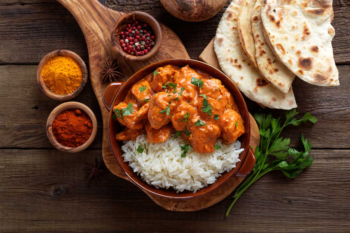 Murgh Makhani - Butter chicken, well-loved and popular Indian food