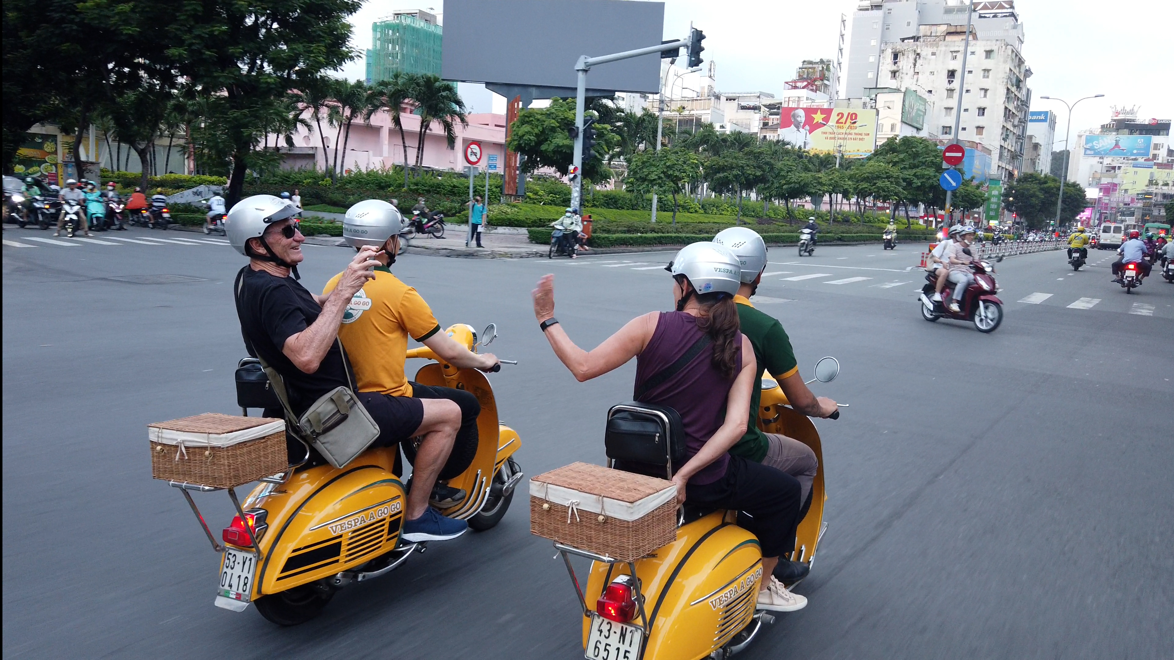 On our tours, we always give you the best experience of Saigon!