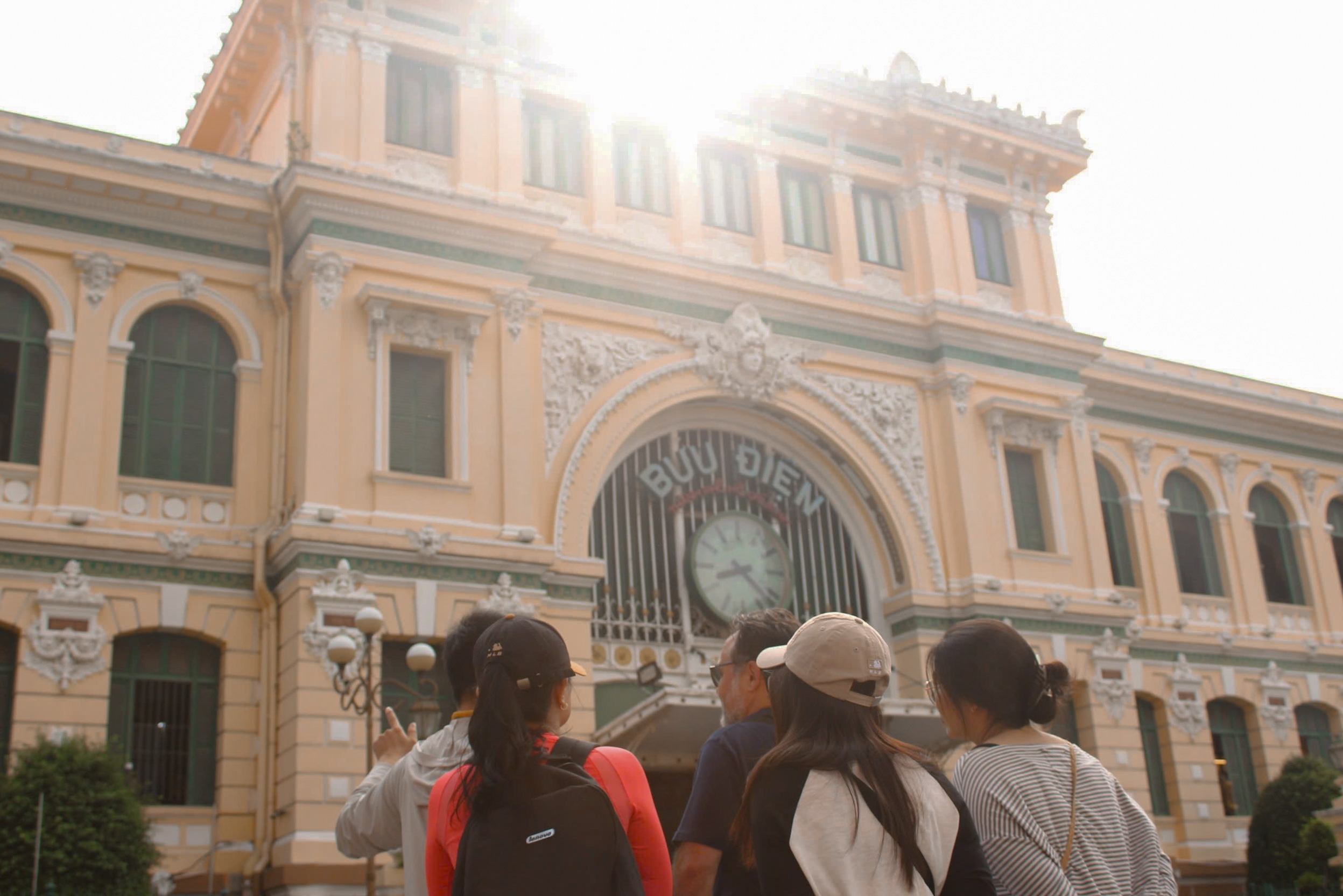 The Saigon Central Post Office is a perfect blend of Western and Eastern cultures