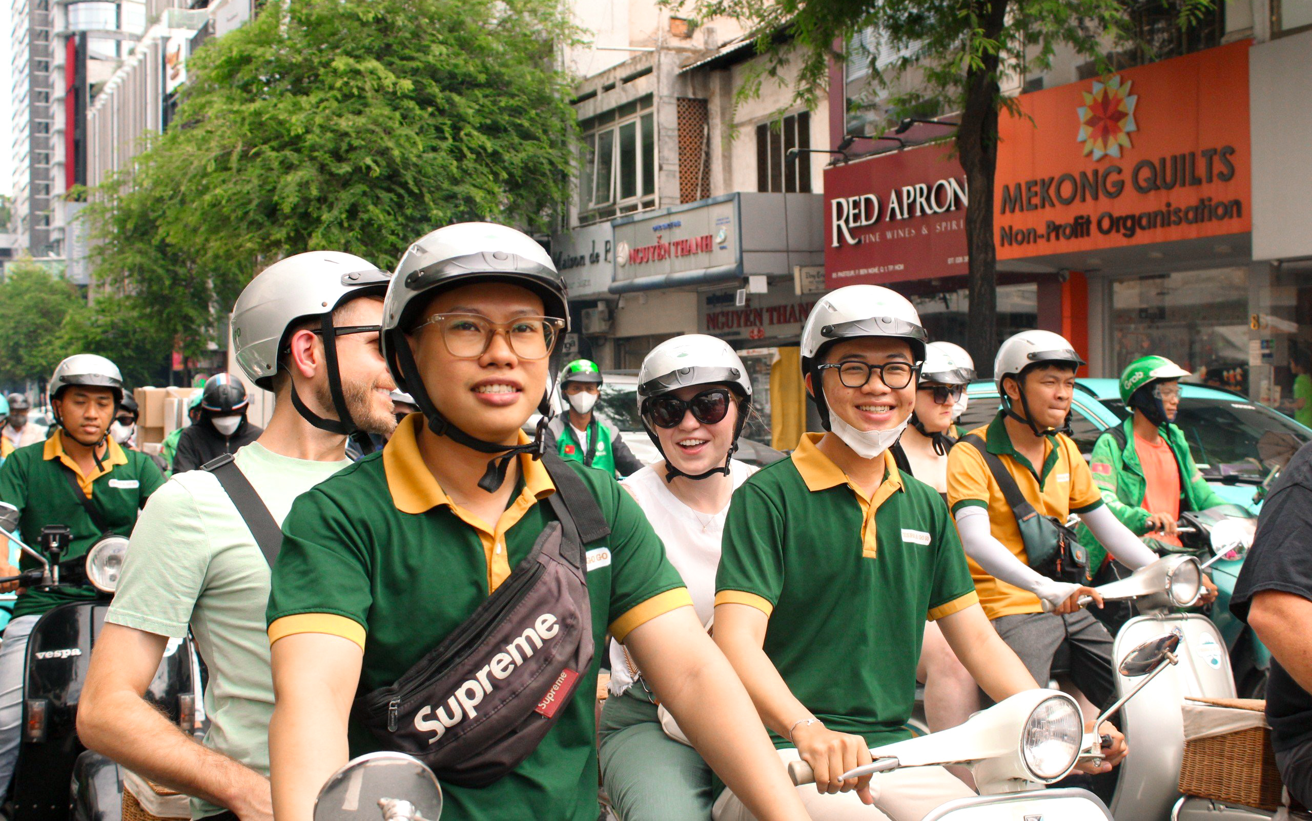 Our Vespa Saigon Tour makes sure you have fun and stay safe