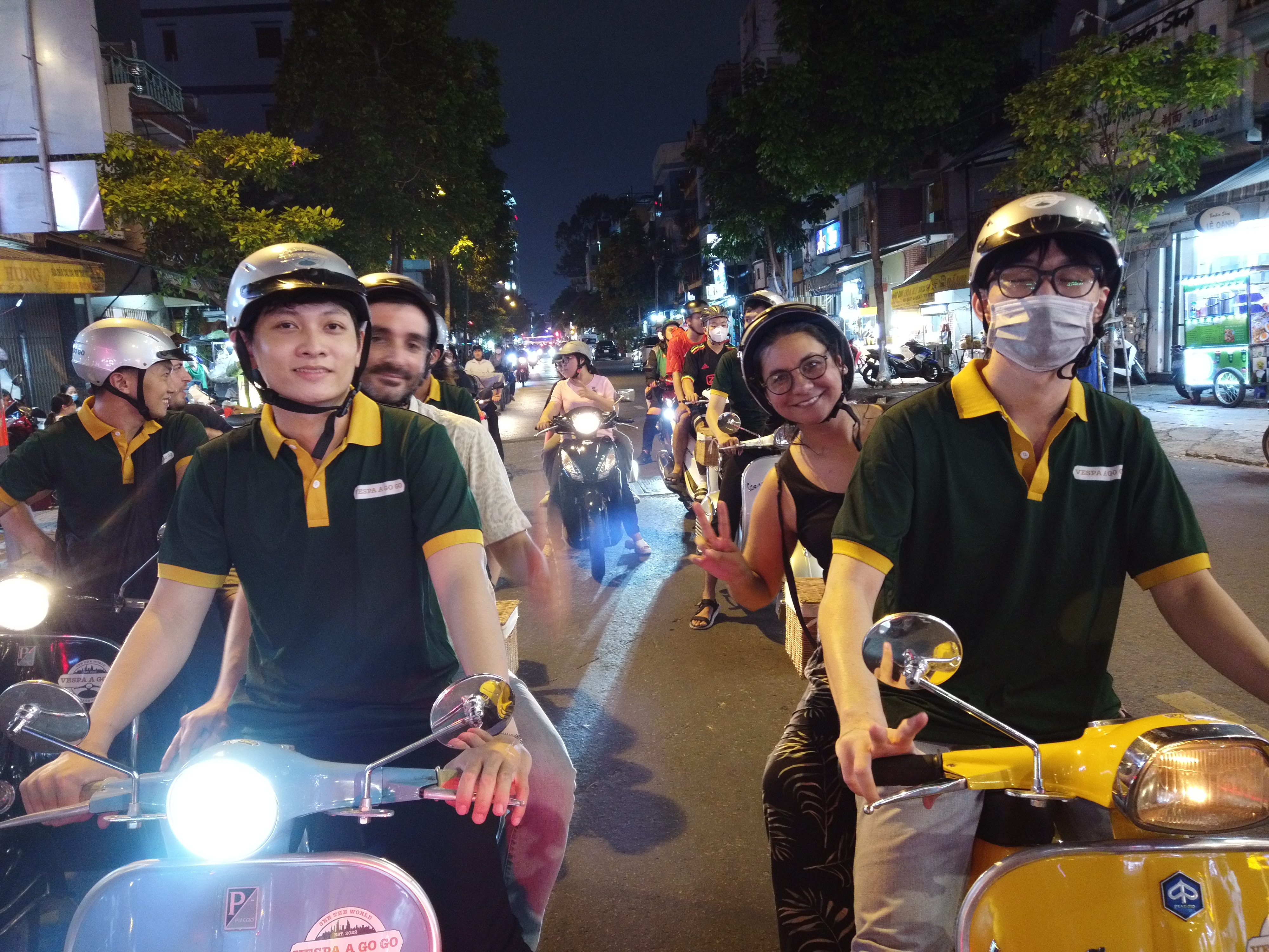 Wander the beautiful Saigon nightlife