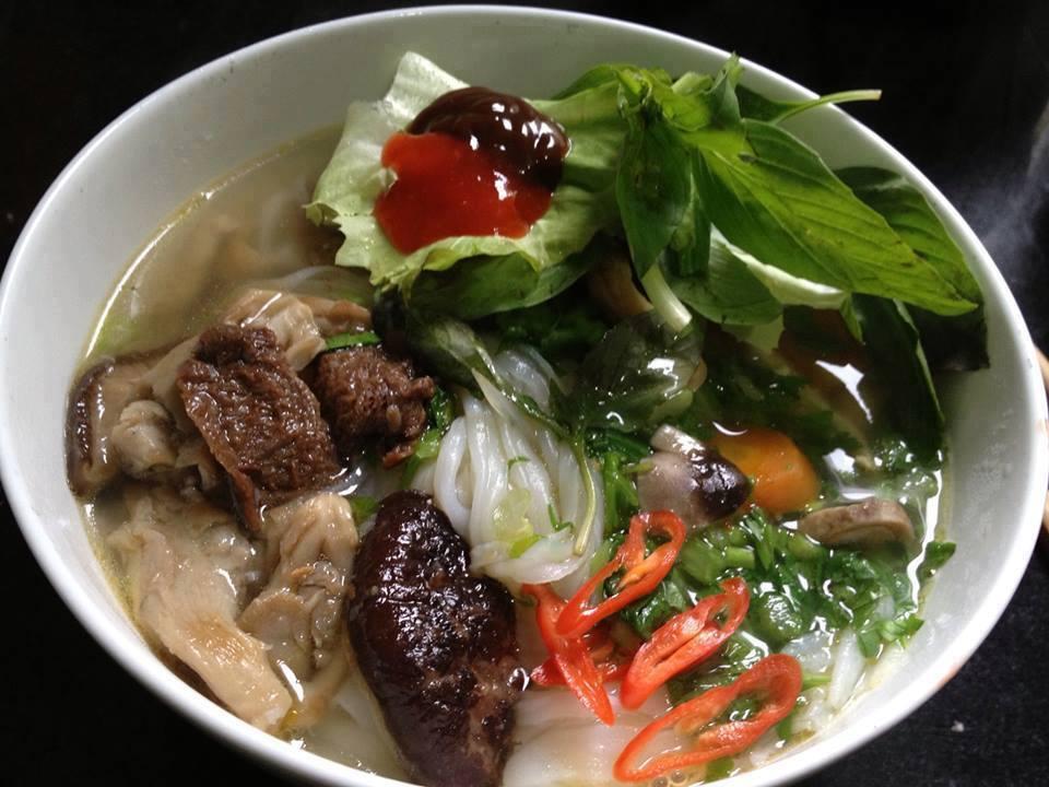 Vegetarian Pho is super delicious