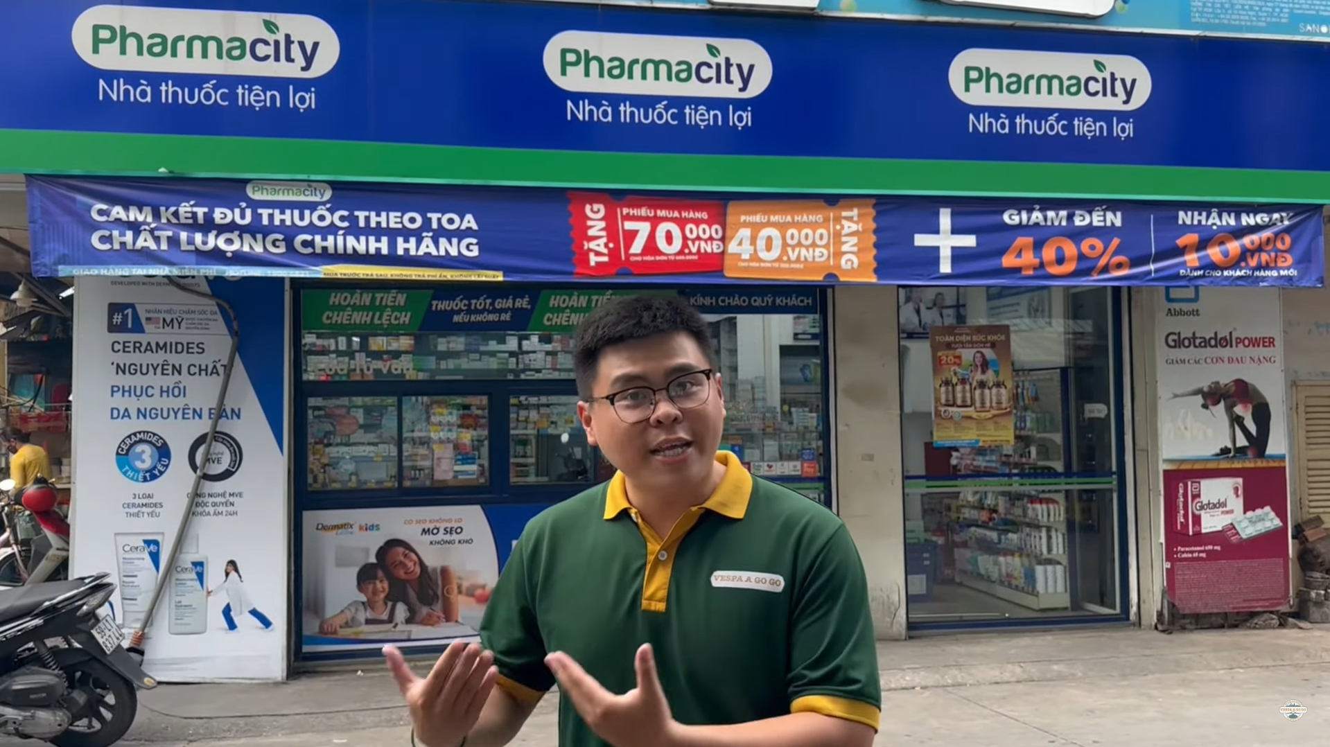 Pharmacity, Long Chau - you can easily find pharmacities in Saigon