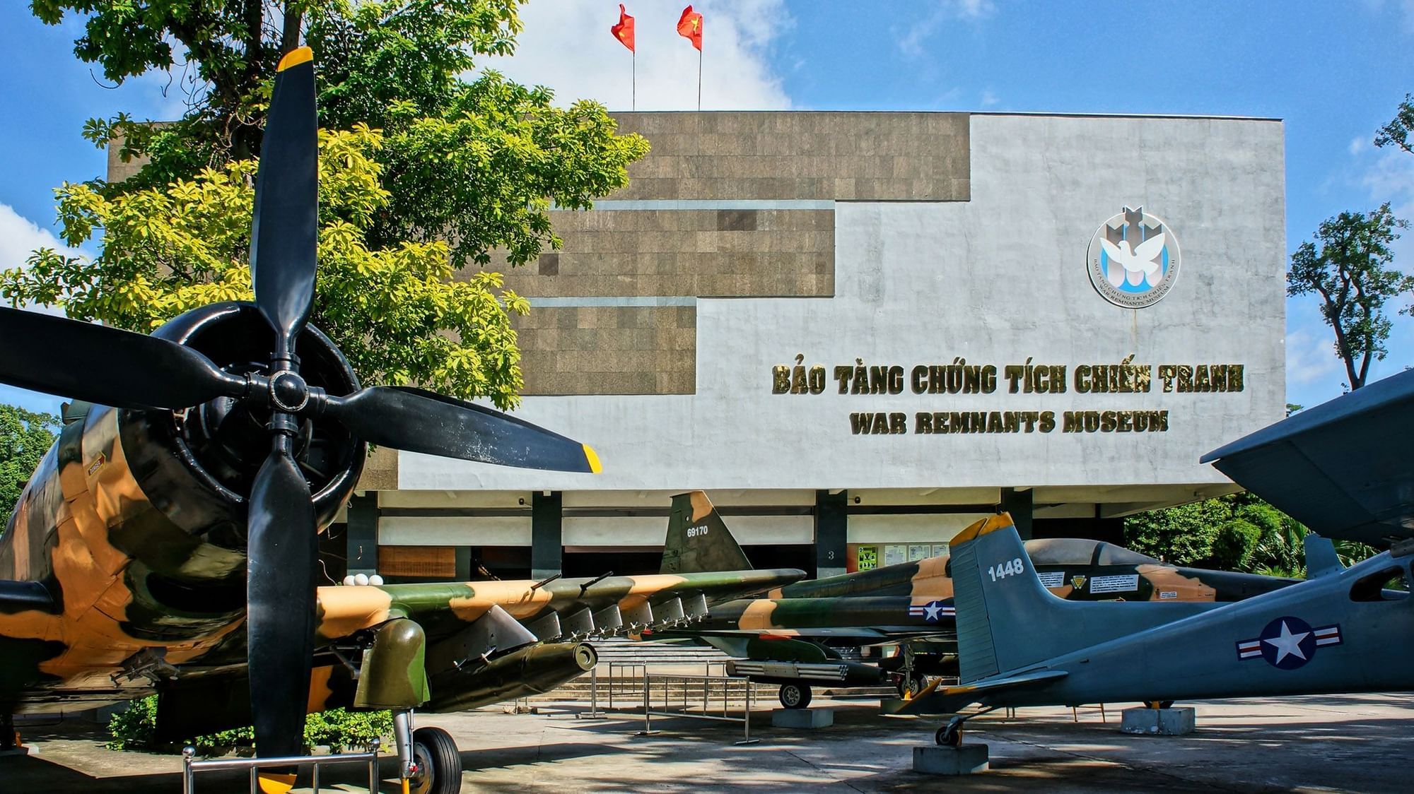 War Remnants Museum is the best place to learn thoroughly about the Vietnam war