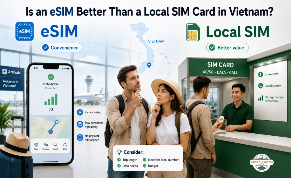 Is an eSIM Better Than a Local SIM Card in Vietnam?