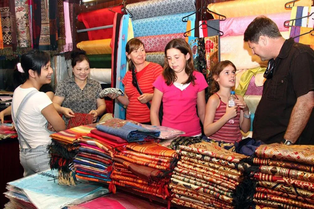 Silk traditional crafts